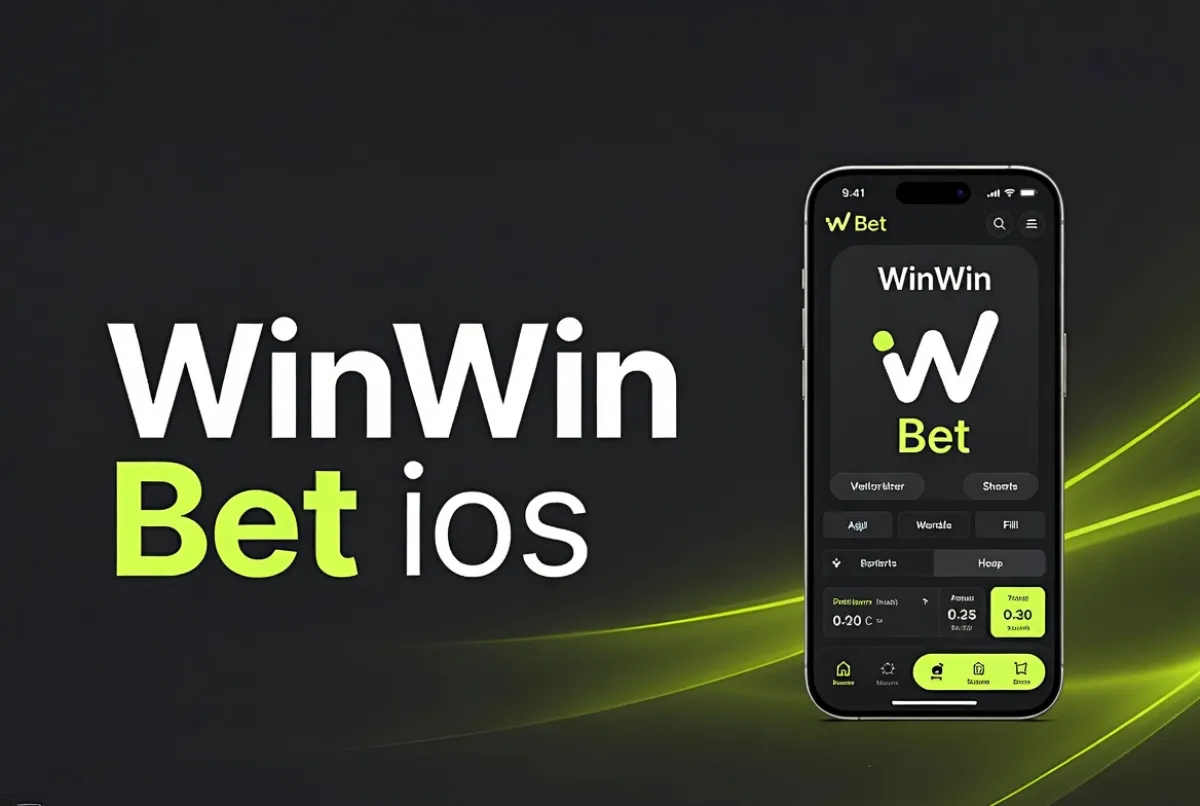 Application WinWin Bet sur iPhone avec interface paris sportifs et casino